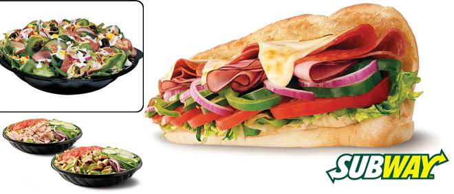 SUBWAY din Ploiesti Shopping City â€“ sandwich, tortilla, salata, meniu â€“ ingrediente sanatoase pentru o hrana corecta! Cumpara voucherul de 5 RON pentru a avea reducere de 15% la nota de plata!