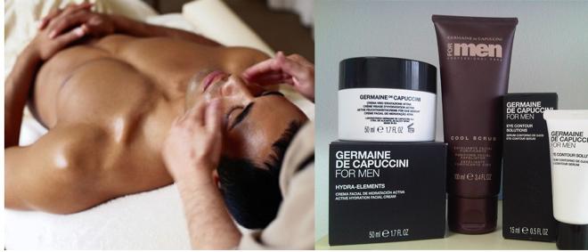 PACHET SPA BARBATI: TRATAMENT FACIAL + MASAJ de RELAXARE CU PIETRE VULCANICE cu numai 69 RON!